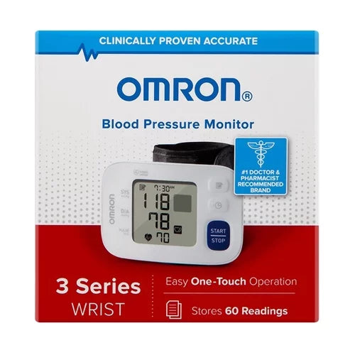 Monitor de presión arterial de muñeca Omron Serie 3 Modelo