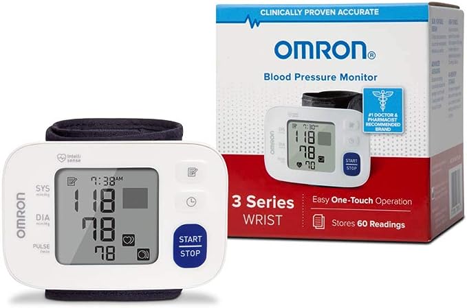 Monitor de presión arterial de muñeca Omron Serie 3 Modelo