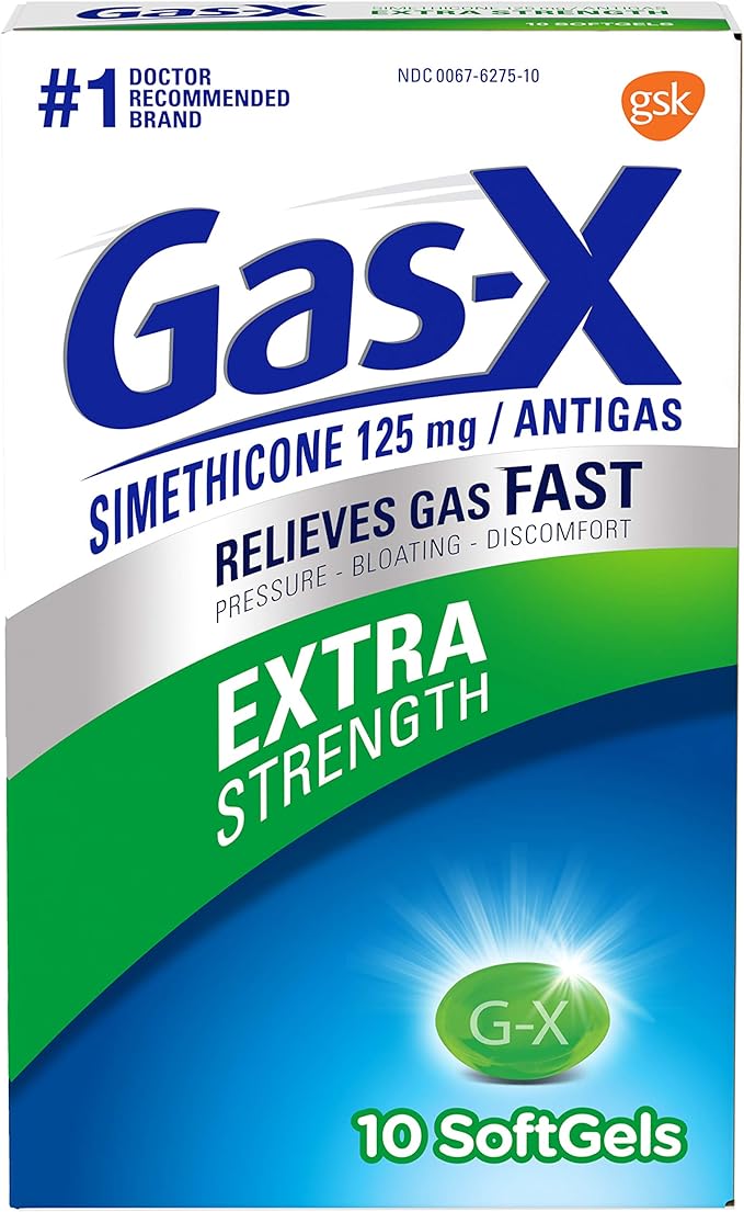 CÁPSULAS BLANDAS GAS-X Extra Fuertes