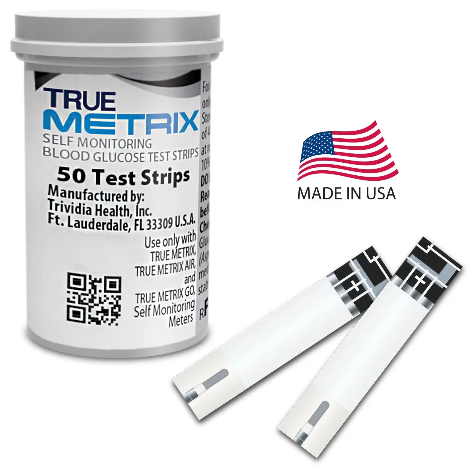 Tira reactiva TRUE Metrix de Trividia Health, Inc (recuento de 50)