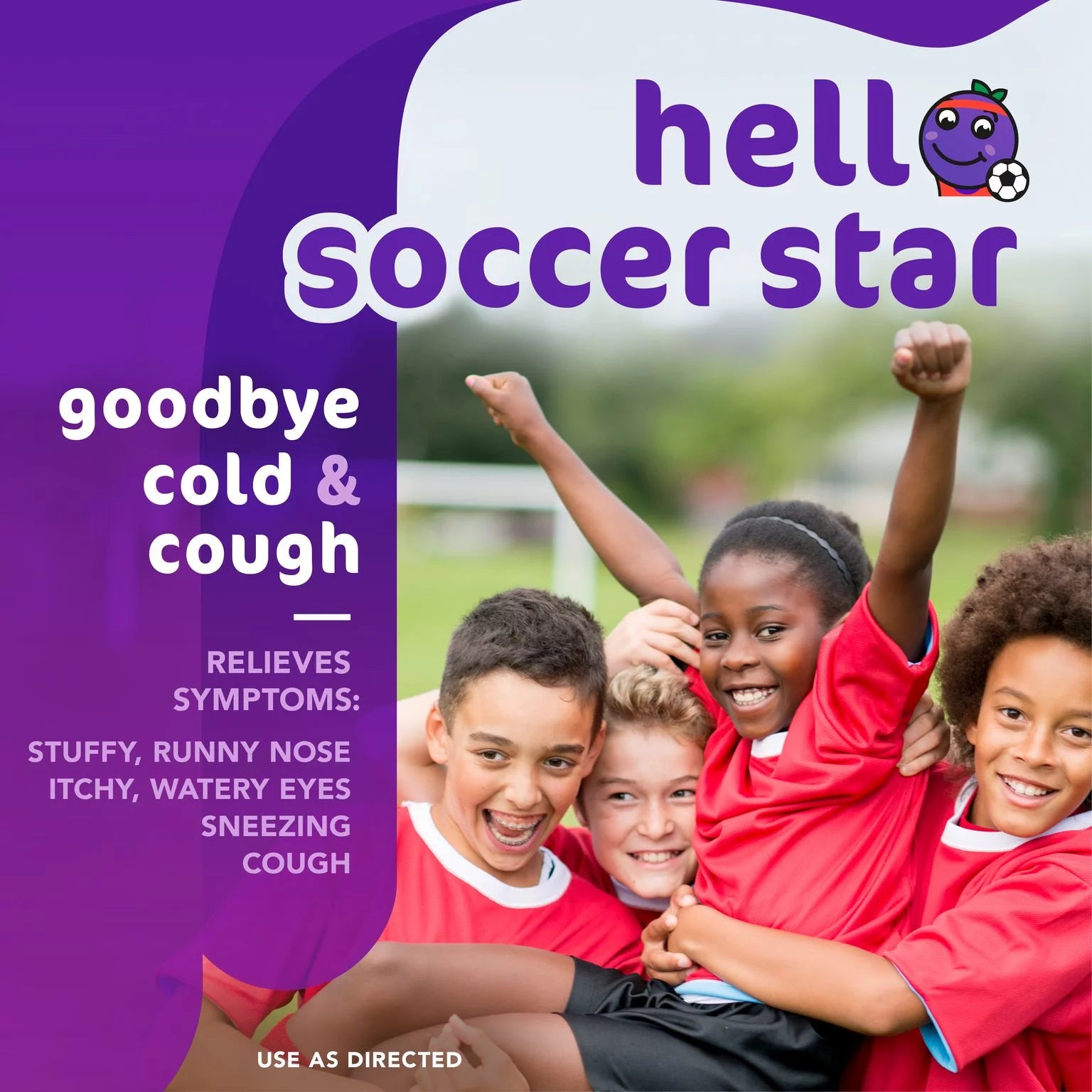 Children’s Dimetapp Cold & Cough Medicine, Antihistamine, Liquid Grape Flavor, Alcohol-Free, 4 Fl oz