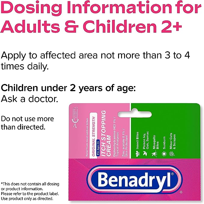 Crema antipicazón Benadryl