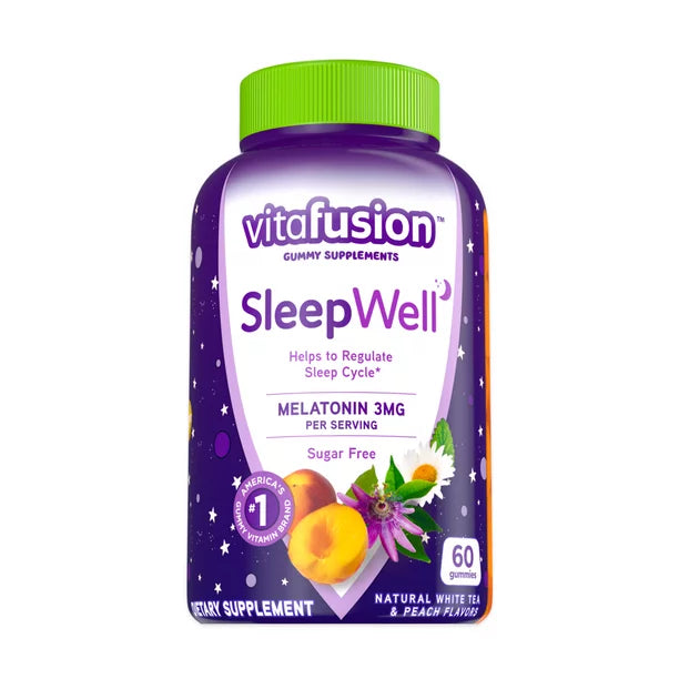 Vitafusion Sleep Well Gummy Vitamins, 60ct