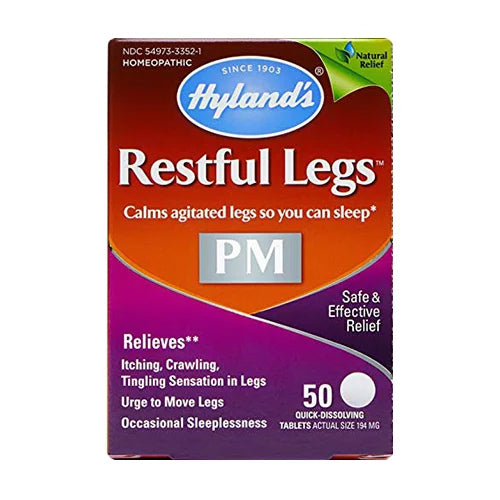 Hylands Restful Legs PM Tablets 50 Ea