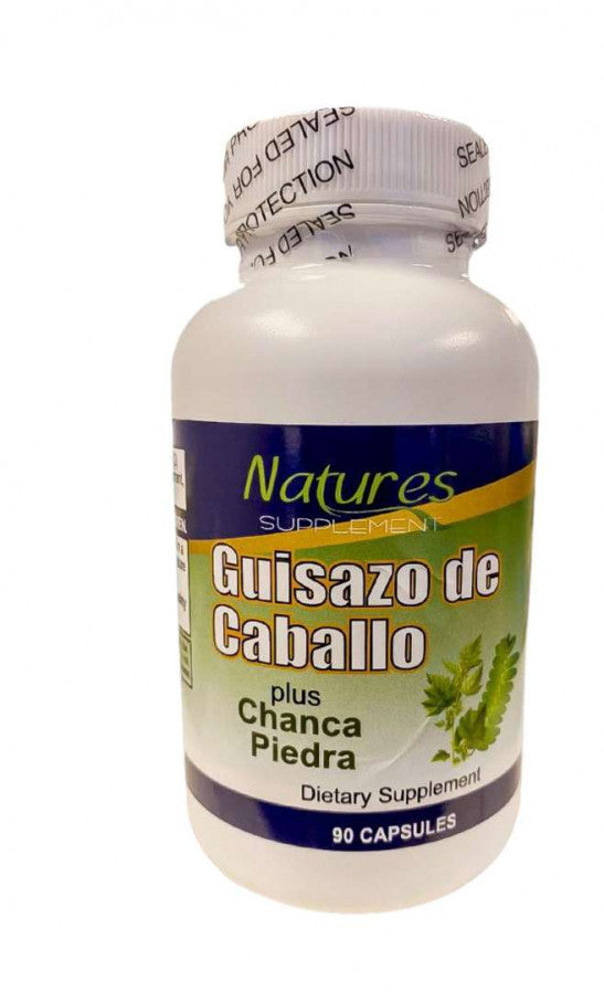 Guisazo de Caballo and Chancapiedra Dietary Supplement 90 caps