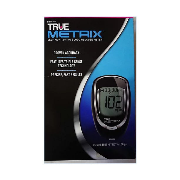 TRUE Metrix Blood Glucose Meter kit For Glucose Care