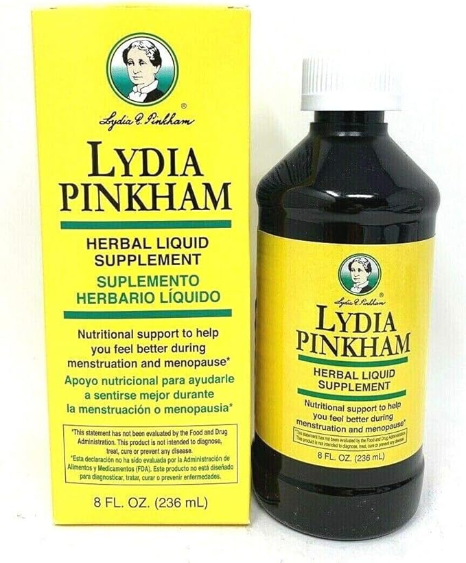 Lydia Pinkham Herbal Liquid 8 OZ