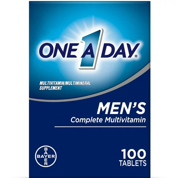 Tabletas multivitamínicas para hombres One A Day, multivitaminas para hombres, 100 unidades 