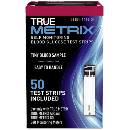 Tira reactiva TRUE Metrix de Trividia Health, Inc (recuento de 50) 