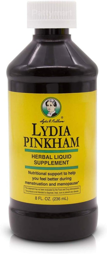 Lydia Pinkham Herbal Liquid 8 OZ