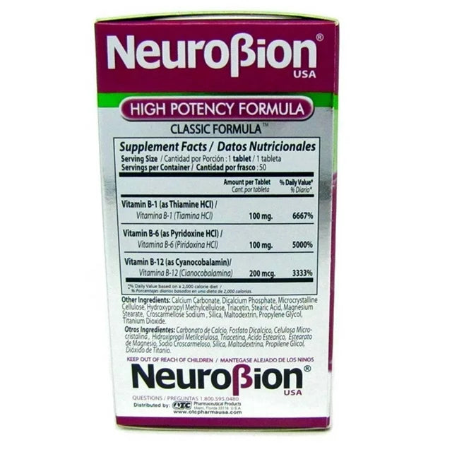 Neurobion Classico 50 Tablets