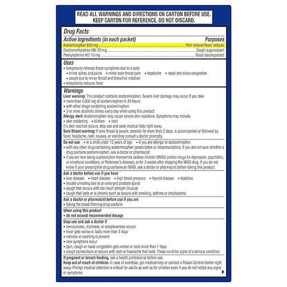 Theraflu, Daytime Severe Cold &amp; Cough, Count 1 - Medicine Cold/Sinus/Allergy/