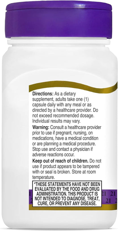 21st Century Digestive Enzymes Capsules, 60 Count