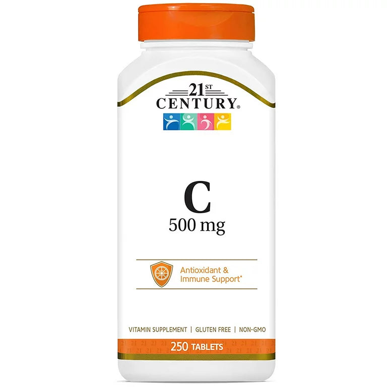 21st Century C-500 mg Tablets - 250 ct