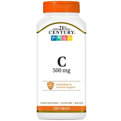 21st Century C-500 mg Tablets - 250 ct