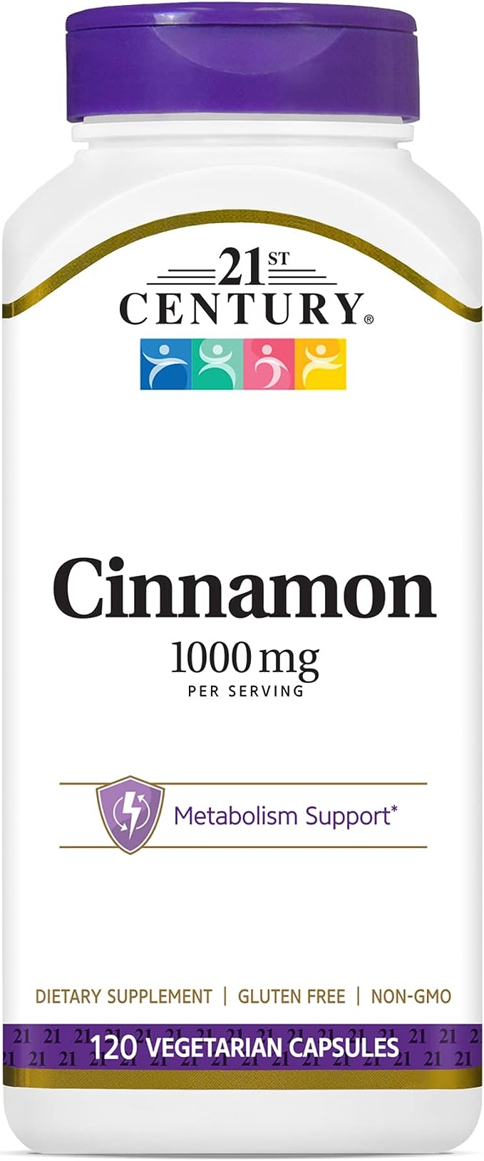 Canela del siglo XXI, 1000 mg, 120 