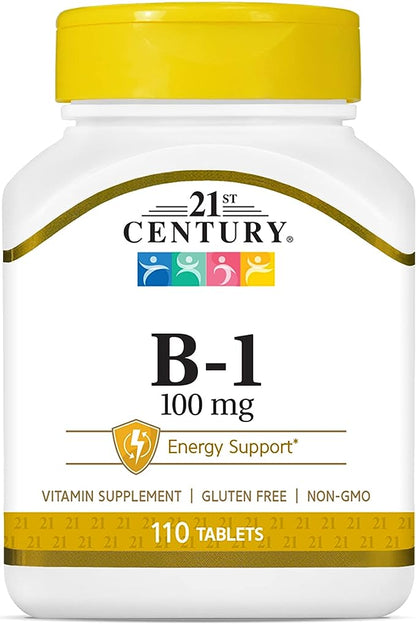 21ST Century VITAMIN B-1 100mg 110 TABS